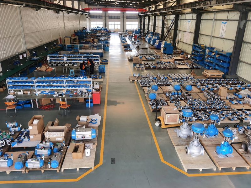 Shanghai Jianggong Valve Manufacturing Co., Ltd. γραμμή παραγωγής του κατασκευαστή