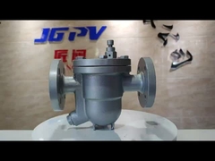 WCB CF8 CF8M Αυτοκινητική αεροδιαστολή ελεύθερης σφαίρας πλωτής ατμοπαγίδας για χρήση σε εξοπλισμό ατμού